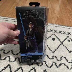 Star Wars The Black Series Obi-Wan Kenobi with Blue Lightsaber